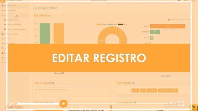 [VIDEOTUTORIAL] Editar registro