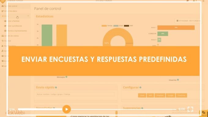 [VIDEOTUTORIAL] Enviar encuestas y respuestas predefinidas