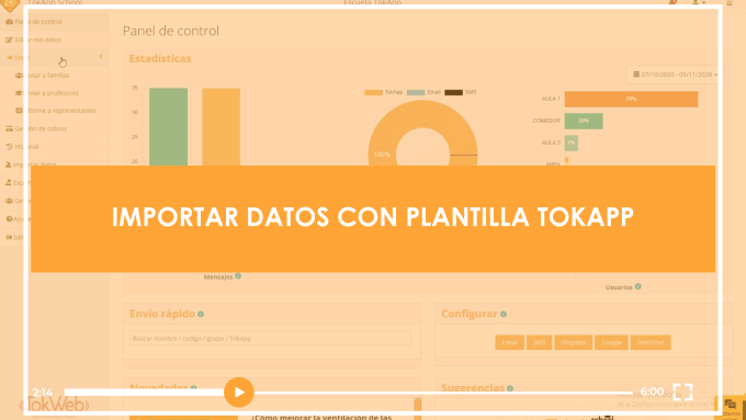 [VIDEOTUTORIAL] Importar Datos con Plantilla TokApp