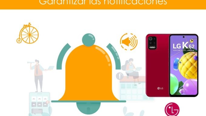 Garantizar notificaciones en teléfonos LG