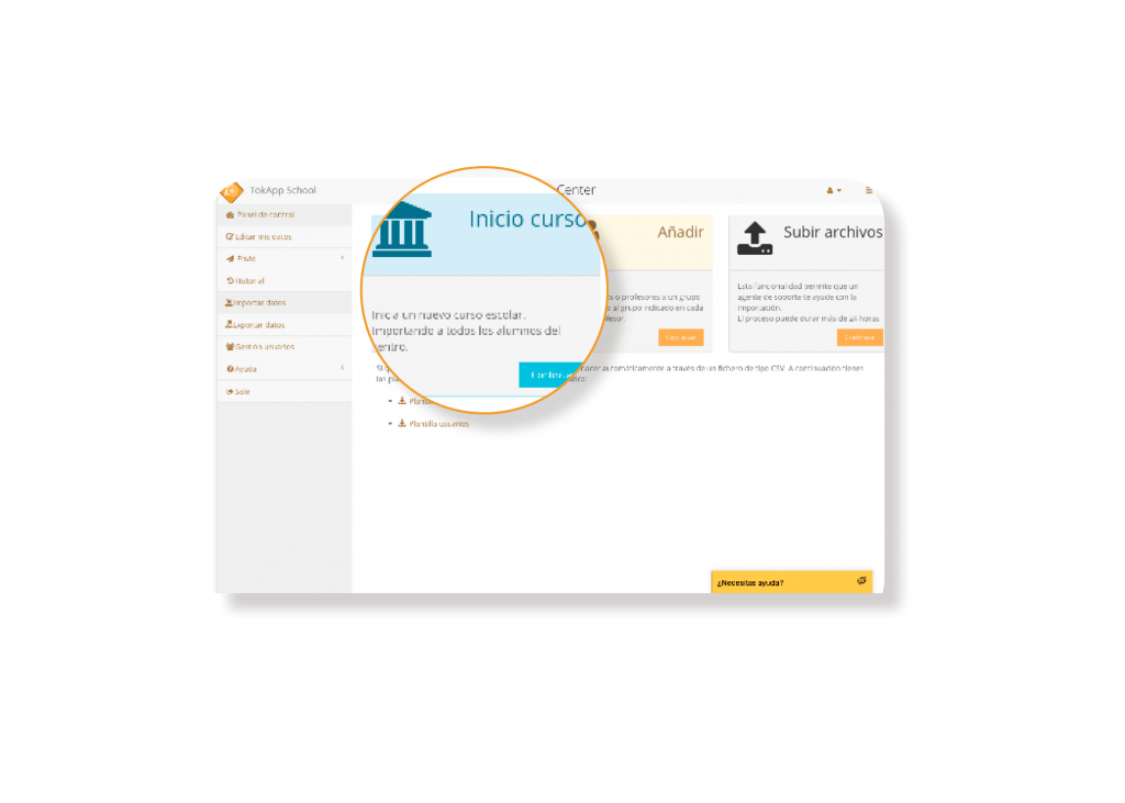 inicio curso tokapp school