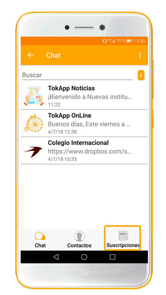 suscripciones tokapp
